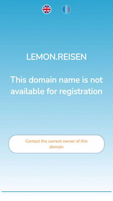Screenshot of lemon.reisen