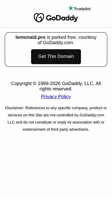 Screenshot of lemonaid.pro
