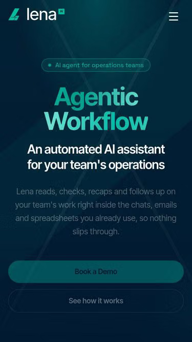 Screenshot of lena.ai.id