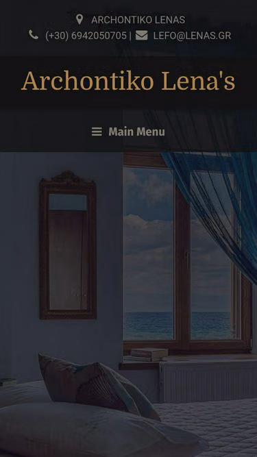 Screenshot of lenas.gr