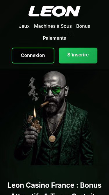 Screenshot of leoncasino.su