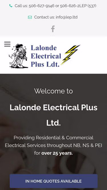 Screenshot of lep.ltd