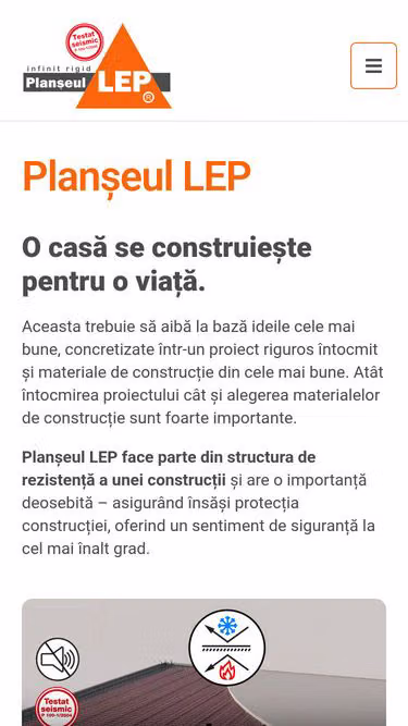 Screenshot of lep.ro