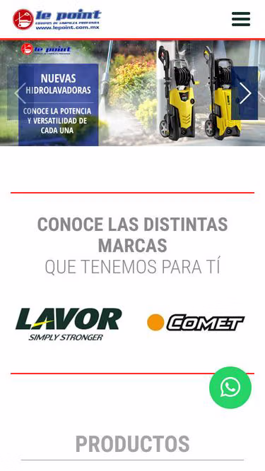 Screenshot of lepoint.mx