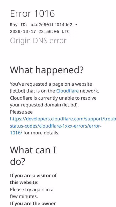Screenshot of let.bd