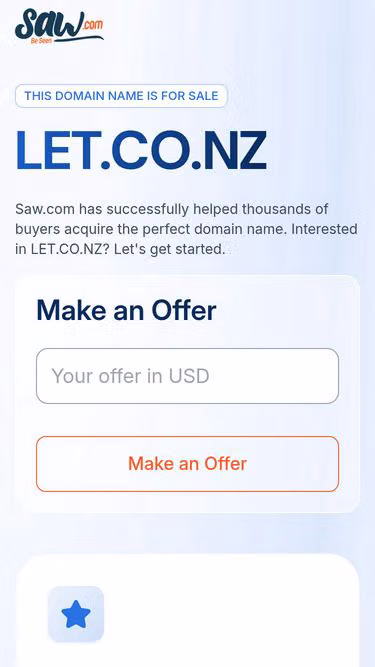 Screenshot of let.co.nz