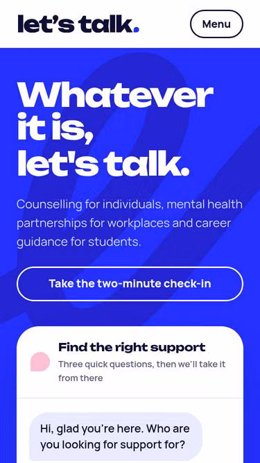 Screenshot of lets-talk.in
