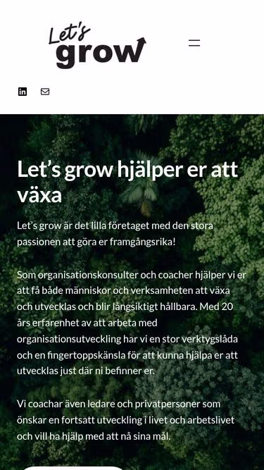 Screenshot of letsgrow.se