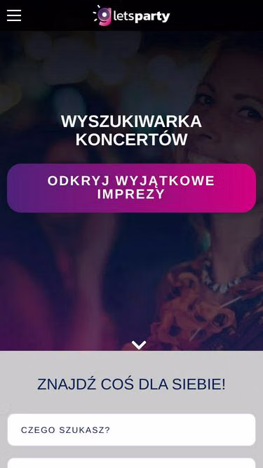 Screenshot of letsparty.group