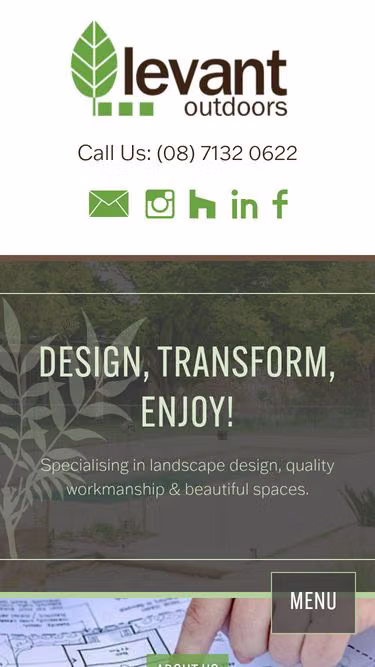 Screenshot of levant.com.au