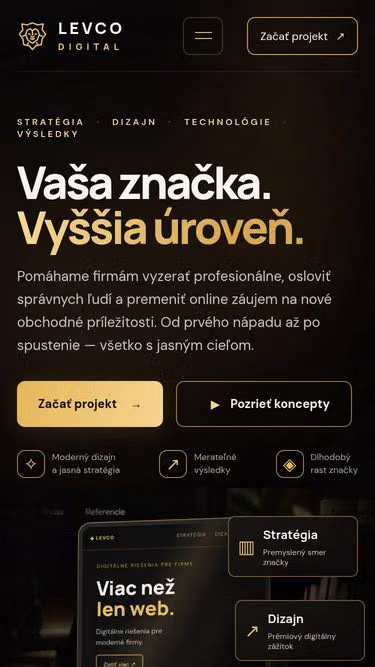 Screenshot of levco.sk