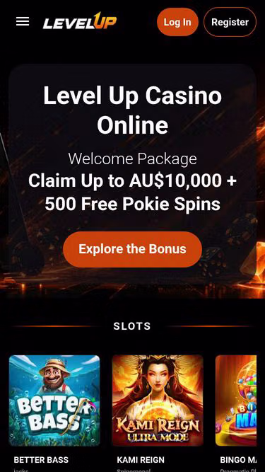 Screenshot of levelup-casino.click