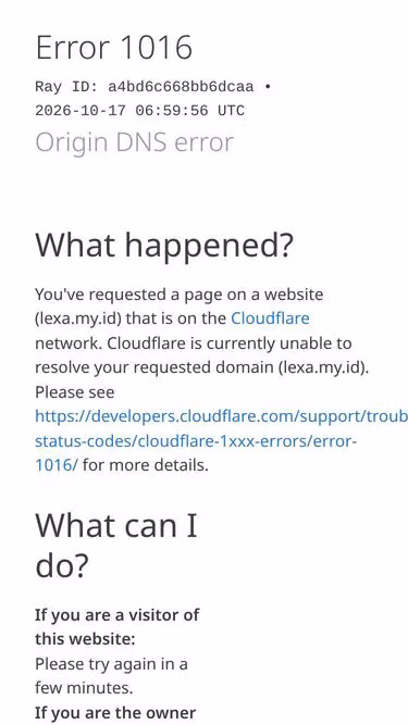 Screenshot of lexa.my.id
