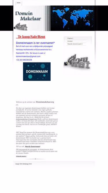 Screenshot of lexai.nl