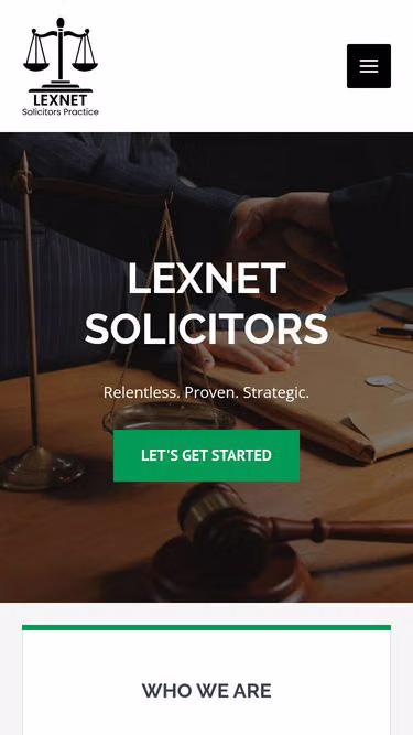Screenshot of lexnet.co.uk