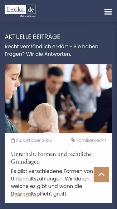 Screenshot of lexnet.de