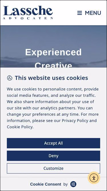 Screenshot of lexnet.nl