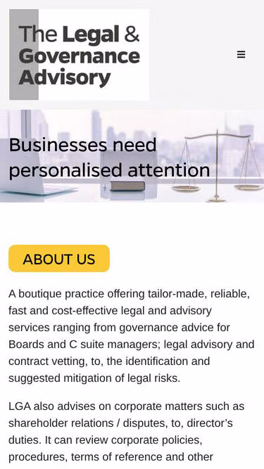 Screenshot of lga.com.pk