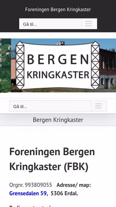 Screenshot of lgn.no