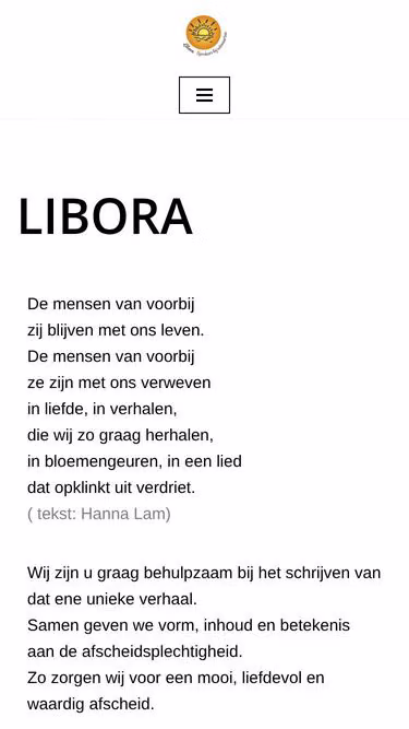 Screenshot of libora.nl