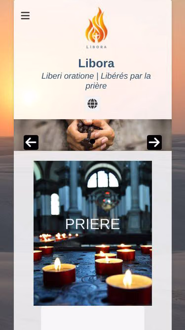 Screenshot of libora.org