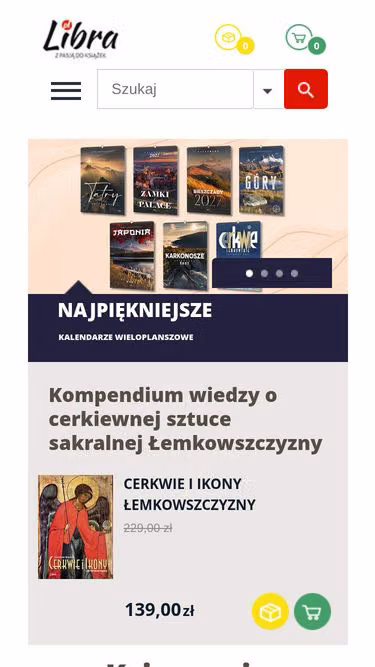 Screenshot of libra.pl