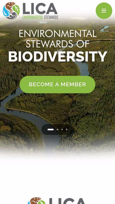 Screenshot of lica.ca