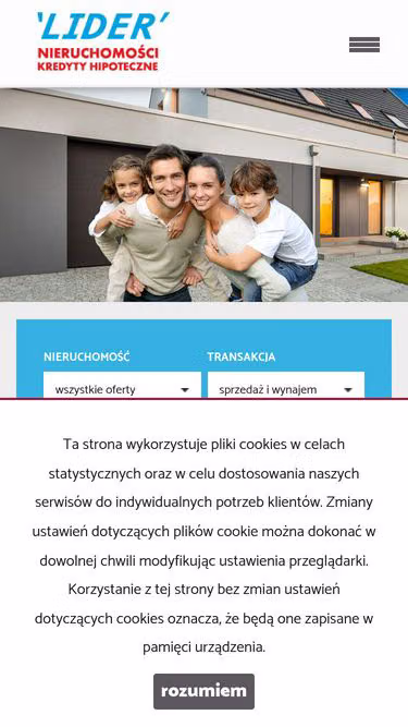 Screenshot of lider.tychy.pl