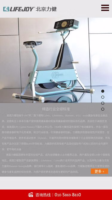 Screenshot of lifefit.cn