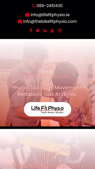 Screenshot of lifefit.ie