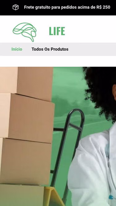 Screenshot of lifestore.sbs