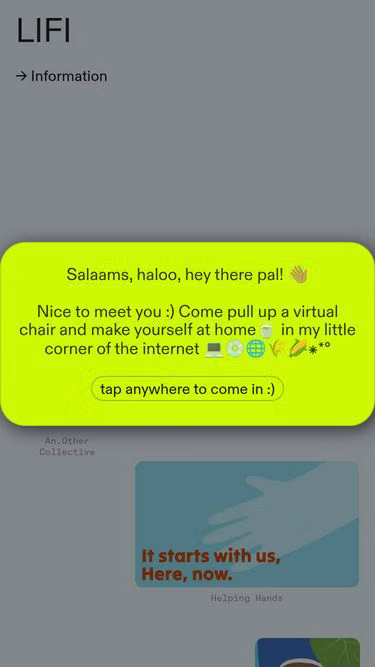 Screenshot of lifi.works