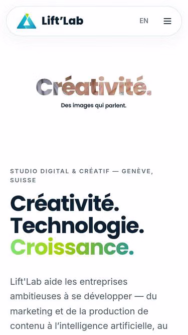 Screenshot of liftlab.ch