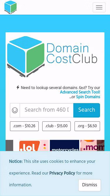 Screenshot of lightspeed.finance