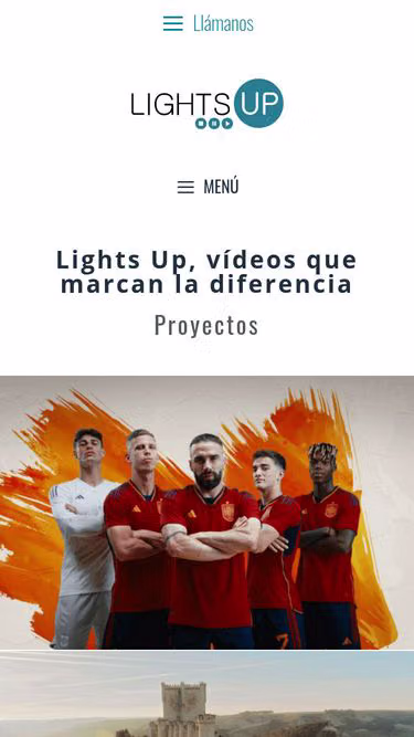 Screenshot of lightsup.es