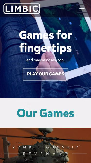 Screenshot of limbic.com