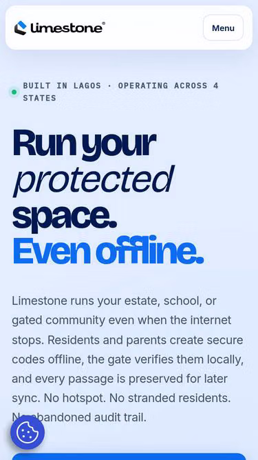 Screenshot of limestone.ng