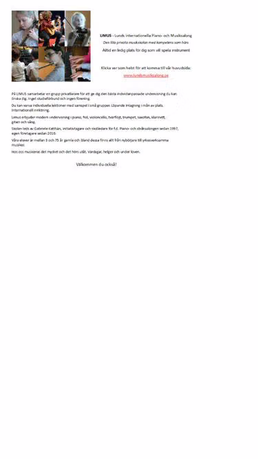 Screenshot of limus.it