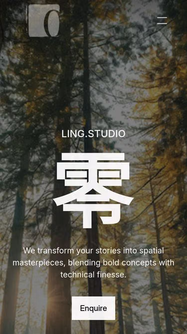 Screenshot of ling.studio