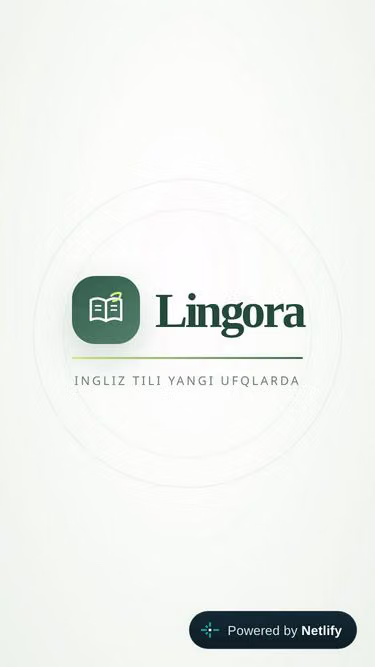 Screenshot of lingora.uz
