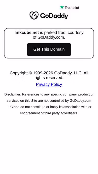 Screenshot of linkcube.net