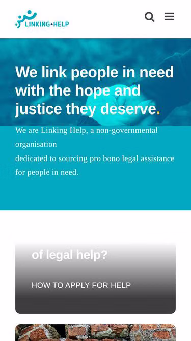 Screenshot of linking.help