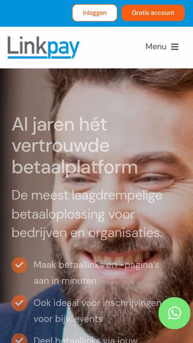 Screenshot of linkpay.nu