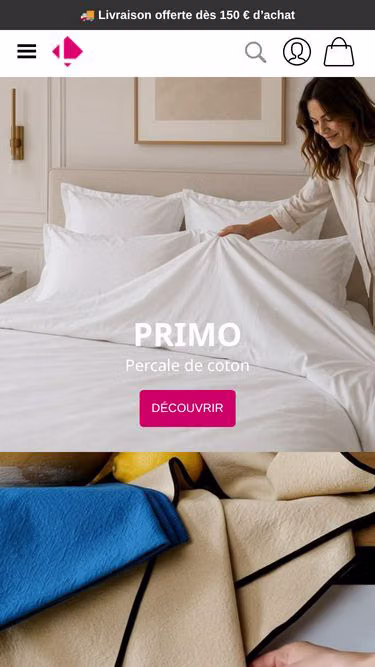 Screenshot of linnea.fr