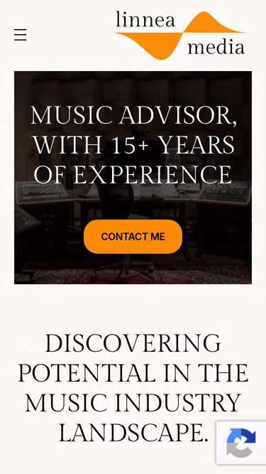 Screenshot of linnea.media