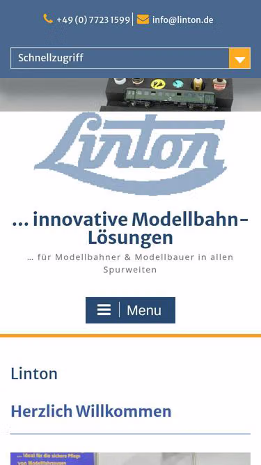 Screenshot of linton.de