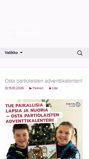 Screenshot of lipi.fi
