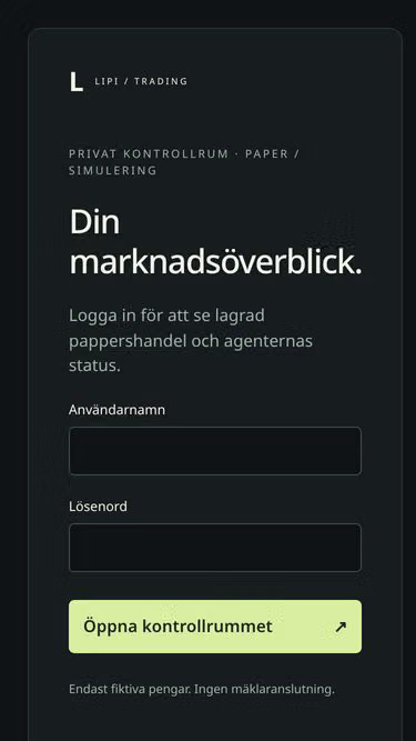 Screenshot of lipi.se