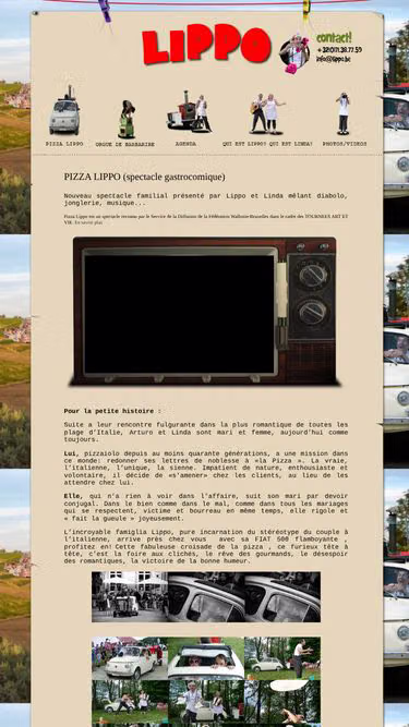 Screenshot of lippo.be