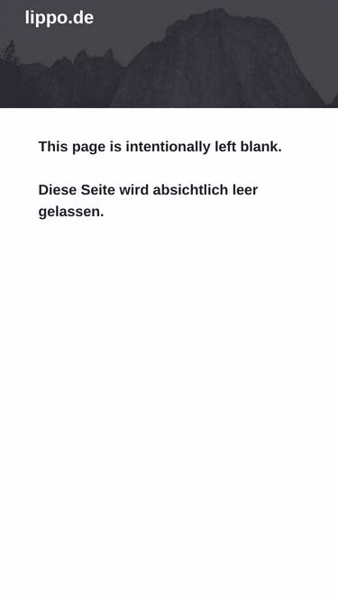 Screenshot of lippo.de